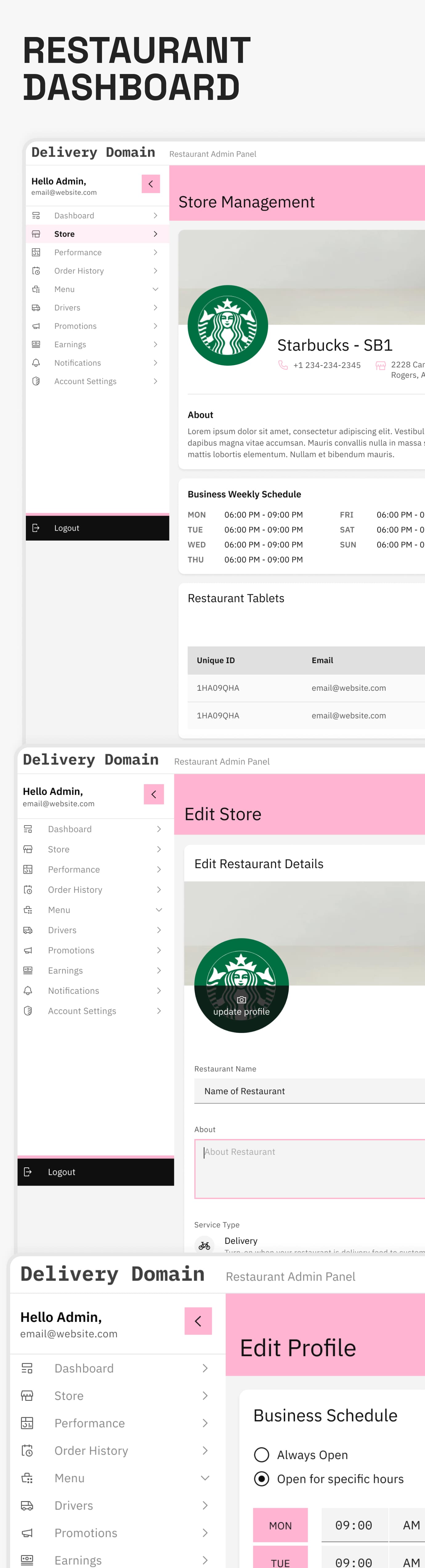 Delivery Domain Project Image 13 Mobile