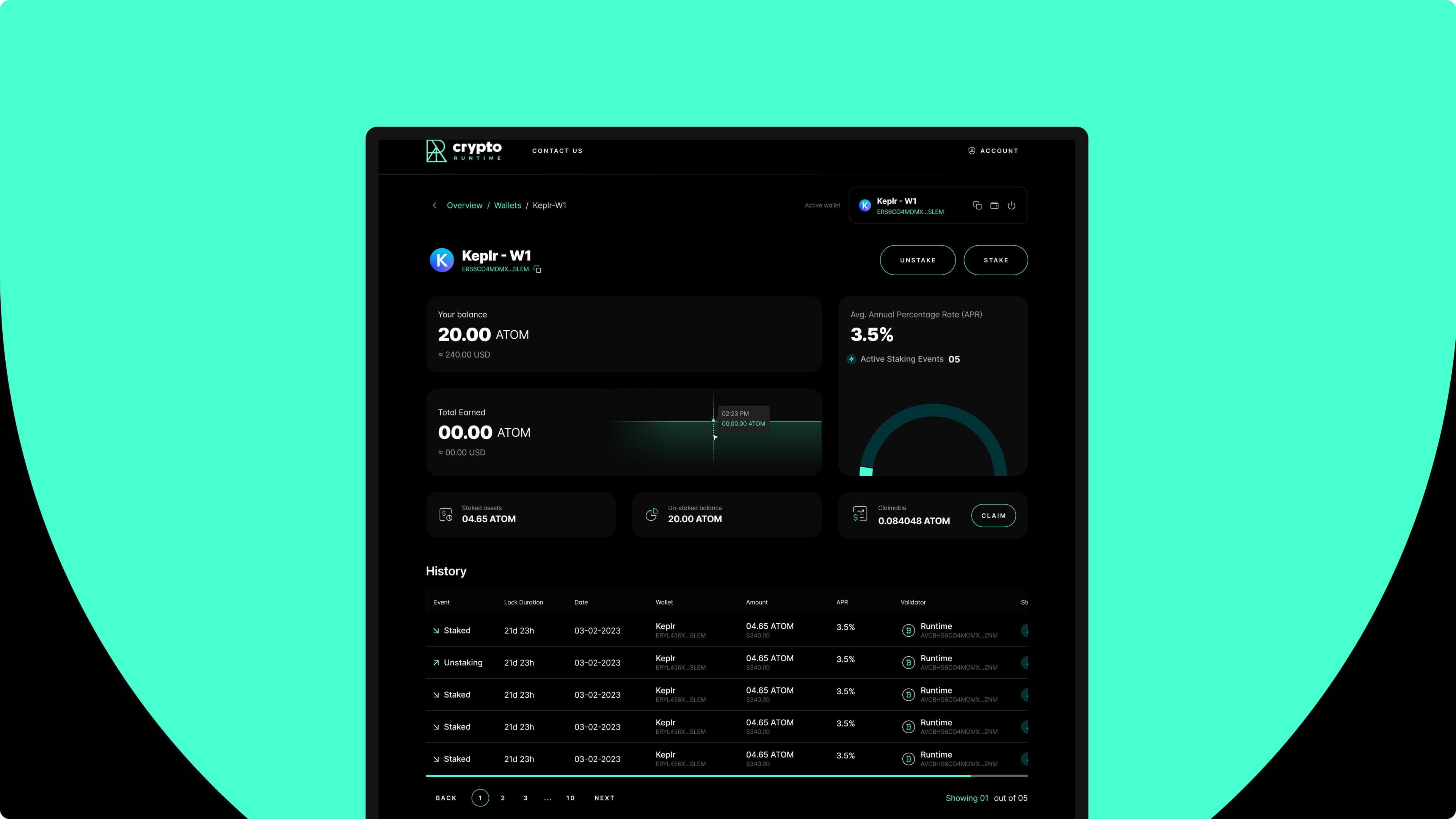 Republic Runtime App Screenshots
