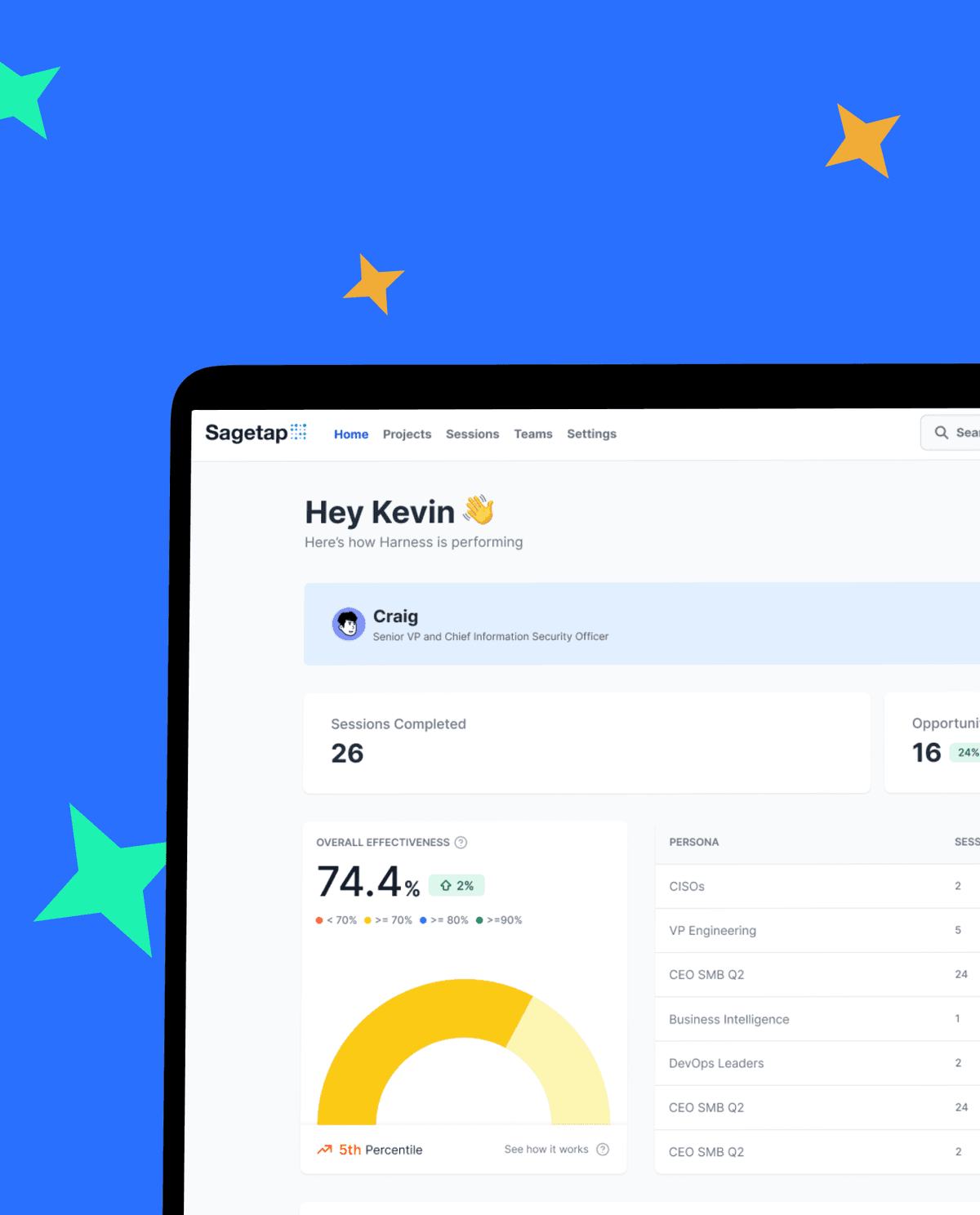 Sagetap App Screenshots